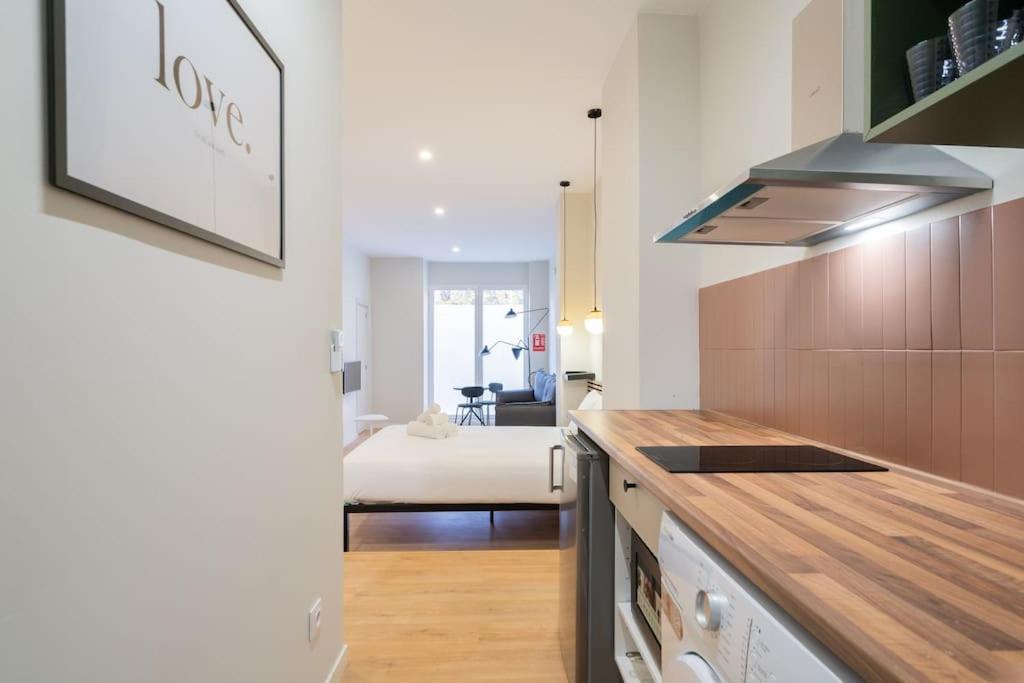 Ideal Flat For 2 Pax -F Fpo1 Madrid Eksteriør bilde